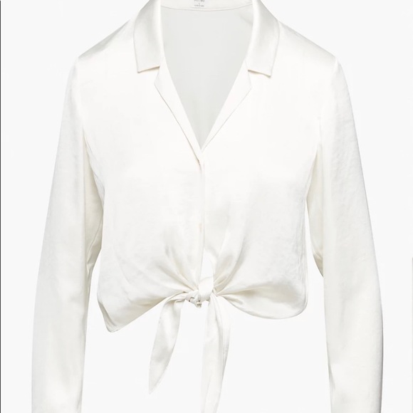 Wilfred Tie-Front Blouse - Picture 2 of 4